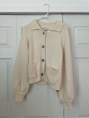 NWT Miou Muse Button-Up Cardigan Sweater (Size Medium)